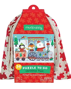Christmas Train Puzzle to Go