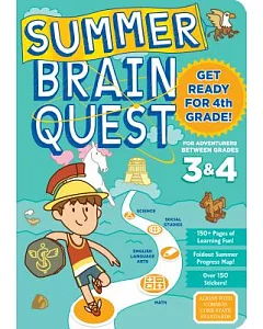 Summer Brain Quest For Adventurers Between Grades 3 & 4