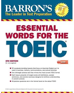 Barron’s Essential Words for the TOEIC