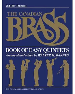 The Canadian Brass Book of Easy Quintets: 2nd Trumpet