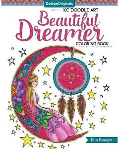 KC Doodle Art Beautiful Dreamer Coloring Book