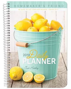 Daily 2018 Planner: Homemaker’s Friend Daily Planner