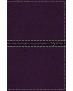 Holy Bible: King James Version, Purple Leathersoft, Thinline Bible: Red-Letter Edition