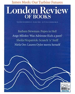 London Review OF BOOKS 7月15日/2021