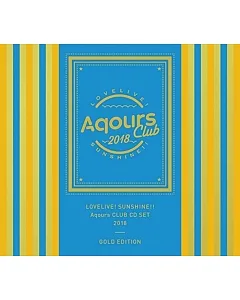 LoveLive! Aqours CLUB CD SET 2018 黃金版 初回盤