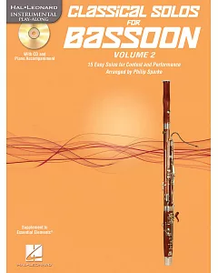 低音管的古典獨奏第2冊：15首用於比賽和表演的簡單獨奏 附CD