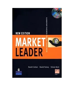 Market Leader (Elementary) New Ed. with Self-Study CD-ROM/1片 & Audio CD/1片