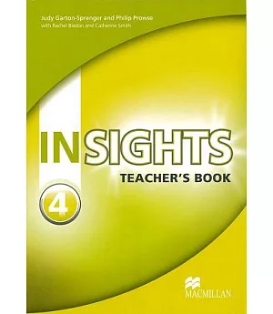 Insights (4) Teacher’s Book with Test Multi-ROM/1片
