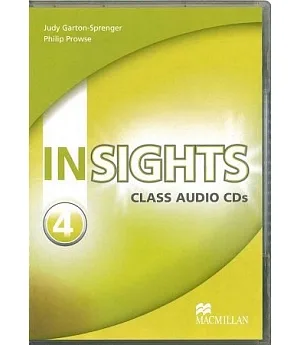 Insights (4) Class Audio CDs/2片
