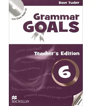 American Grammar Goals (6) Teacher’s Edition with Class Audio CD/1片 and Webcode