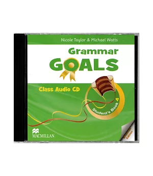 American Grammar Goals (4) Class Audio CD/1片