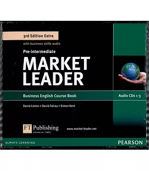 Market Leader 3/e Extra (Pre-Interamediate) Audio  CDs/3片