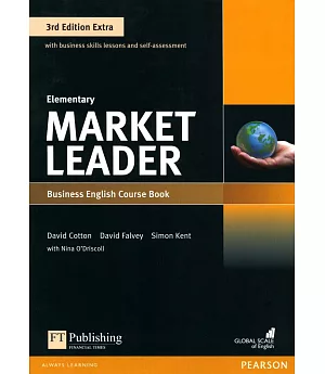 Market Leader 3/e Extra (Elementary) Course Book with DVD-ROM/1片