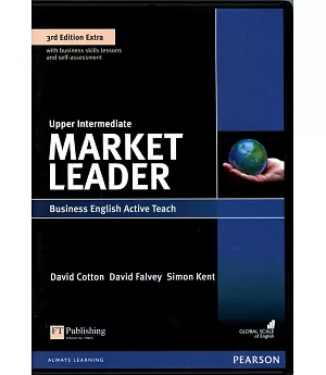 Market Leader 3/e Extra (Upper-Intermediate) Active Teach CD-ROM/1片
