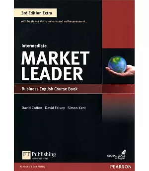 Market Leader 3/e Extra (Intermediate) Course Book with DVD-ROM/1片