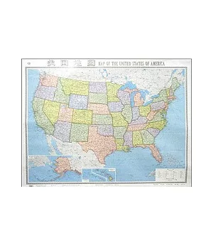美國地圖 1︰4800000