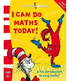 Learn With Dr Seuss: I can do maths today! with sticker sheets