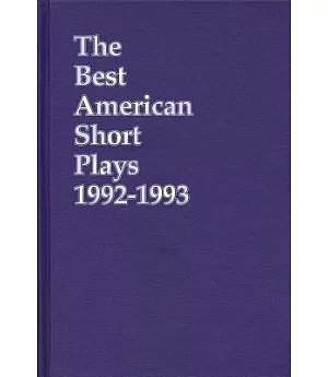 The Best American Short Plays 1992-1993