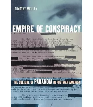 Empire of Conspiracy: The Culture of Paranoia in Postwar America