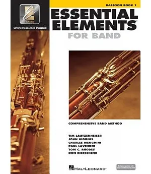 Essential Elements 2000: Bassoon Book 1