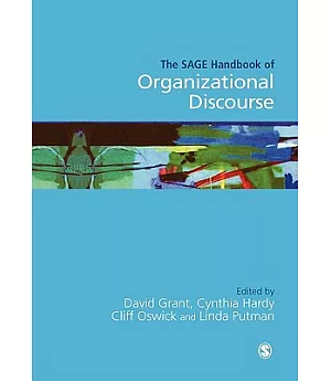 Handbook of Organizational Discourse