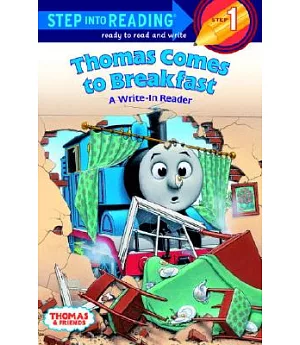 Thomas Comes to Breakfast: A Write-In Reader : Step 1