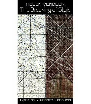 The Breaking of Style: Hopkins, Heaney, Graham