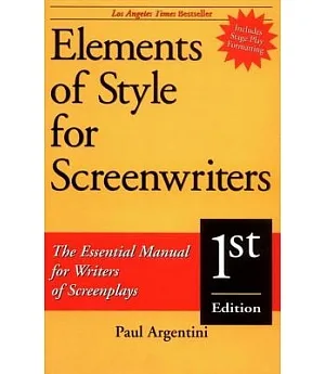 Elements of Style for Screenwriters