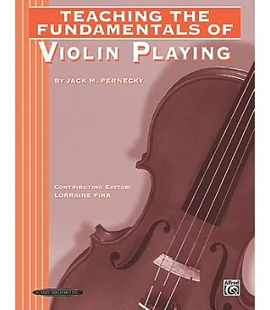 Teaching the Fudamentals of Violin Playing