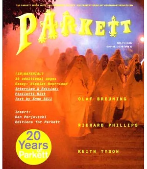 20 Years of Parkett