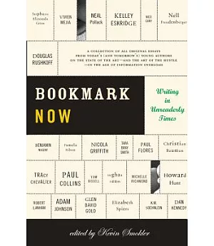 Bookmark Now: Writing in Unreaderly Times