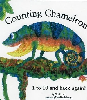 Counting Chameleon: 1 To 10...a jungle story!