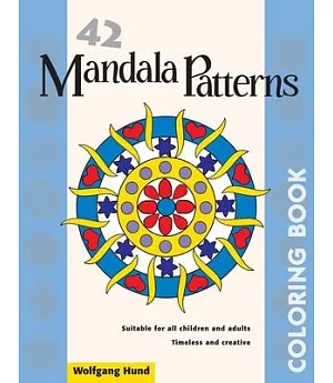 42 Mandala Patterns Adult Coloring Book