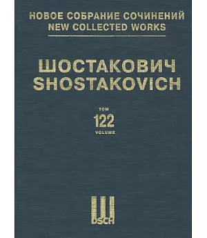 Dmitri Shostakovich: New Collected Works : New Babylon : Music to the Silent Film, Op. 18