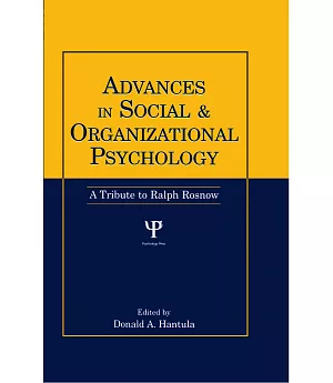 Advances in Social And Organizational Psychology