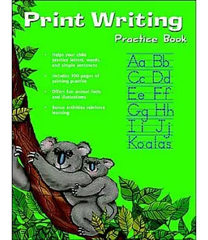 Print Writing Practice Book