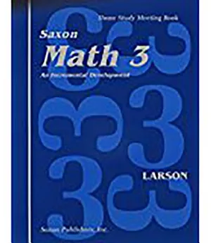 Saxon Math 3: Home School