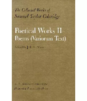 Poetical Works: Poems Varioum Text