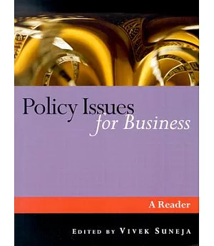 Policy Issues for Business: A Reader