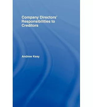 Company Directors’ Responsibilities to Creditors