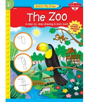 The Zoo: A Step-by-step Drawing & Story Book