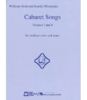 Cabaret Songs: For Medium Voice And Piano