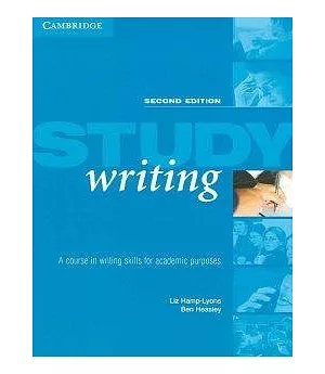 Study Writing: A Course in Writing Skills for Academic Purposes