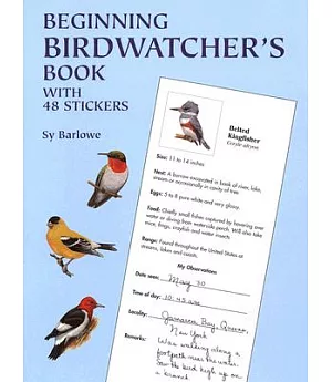 Beginning Birdwatcher’s Book: With 48 Stickers