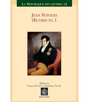 Jean Potocki: Oeuvres IV