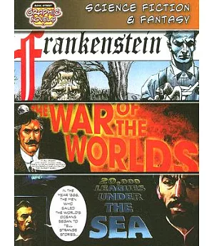 Science Fiction & Fantasy /Frankenstein/ War of the Worlds/ 2, Leagues Under the Sea: Frankenstein / War of the Worlds / 20,000