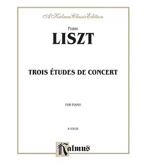 Trois Etudes De Concert for Piano