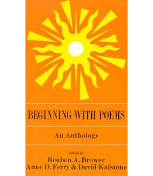 Beginning With Poems