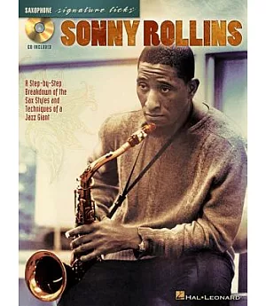 Sonny Rollins - Saxophone Signature Licks