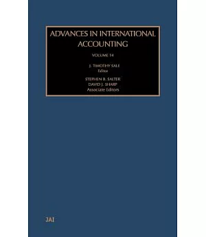 Advances in International Accounting 2001